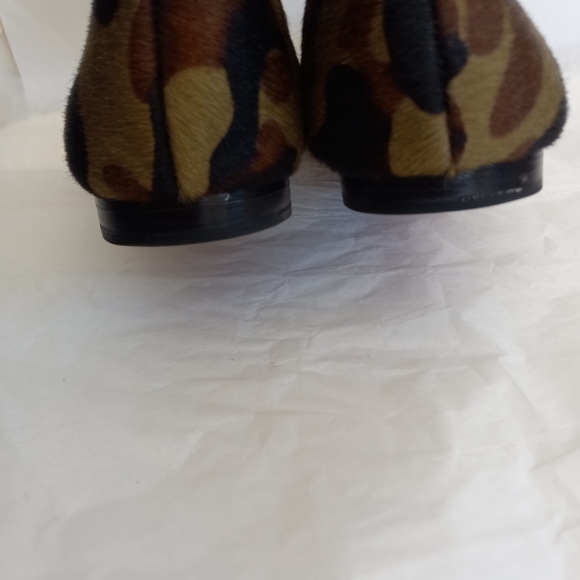 VERONICA BEARD  Camo calf hair womens Loafers size 9.5 - Picture 10 of 12